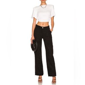 NWT Superdown Willow Cargo Pant in Black Size Small